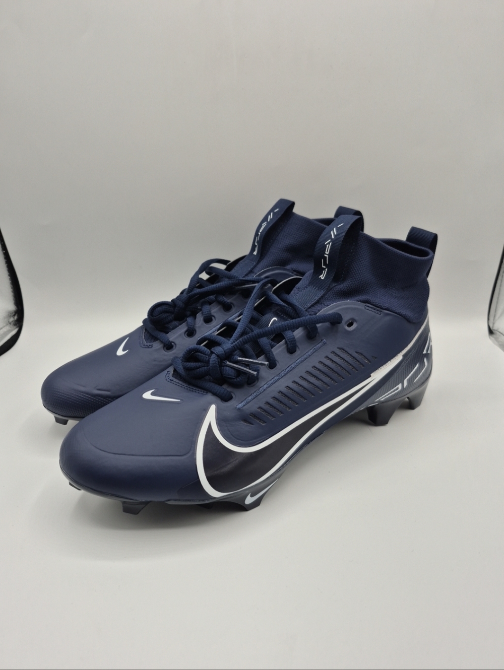 Nike Vapor Edge Pro 360 2 Football Cleats FN7759-401 Midnight Navy